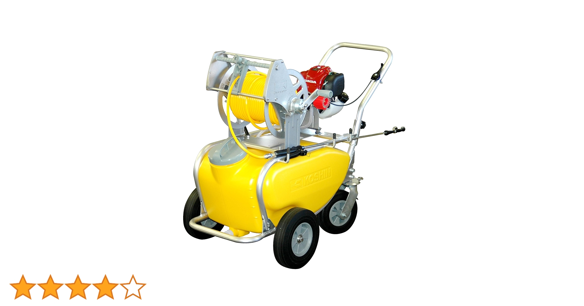 Amazon.co.jp: 工進(KOSHIN) エンジン式 セット 動噴 タンク 50L MS